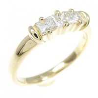 K18YG ダイヤモンド リング 0.52CT