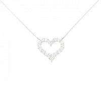 PT ハート ダイヤモンド ネックレス 1.00CT