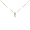 K18PG ダイヤモンド ネックレス 0.31CT