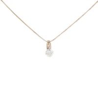 K18PG ダイヤモンド ネックレス 0.31CT