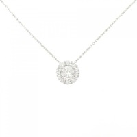 K18WG ダイヤモンド ネックレス 0.22CT