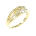 K18YG ダイヤモンド リング 0.18CT