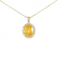 【リメイク】K18YG サファイヤ ネックレス 10.02CT スリランカ産