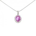 【リメイク】PT サファイヤ ネックレス 2.06CT スリランカ産