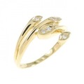750YG ダイヤモンド リング 0.05CT