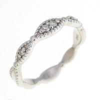 PT999 ダイヤモンド リング 0.03CT