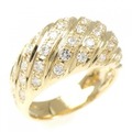 K18YG ダイヤモンド リング 0.99CT