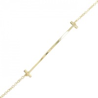 ティファニー Tスマイル ブレスレット