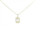 【新品】K18YG ダイヤモンド ネックレス 0.22CT