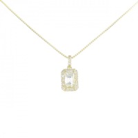 【新品】K18YG ダイヤモンド ネックレス 0.22CT