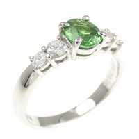 PT ガーネット リング 0.58CT