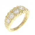 K18YG ダイヤモンド リング 1.50CT