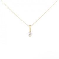 【新品】K18YG ダイヤモンド ネックレス 0.133CT