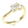 K18YG ダイヤモンド リング 0.50CT
