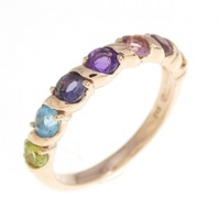 K10PG カラーストーン リング