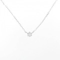 K10WG ダイヤモンド ネックレス 0.05CT