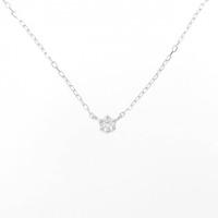 K10WG ダイヤモンド ネックレス 0.05CT