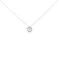 K18WG ダイヤモンド ネックレス 0.26CT