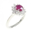 PT ルビー リング 0.79CT