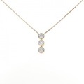 K18PG ダイヤモンド ネックレス 1.016CT