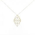 K18YG ダイヤモンド ネックレス 0.45CT