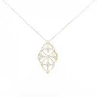 K18YG ダイヤモンド ネックレス 0.45CT