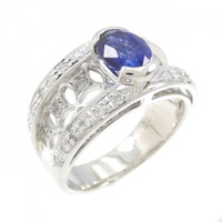 PT サファイヤ リング 1.22CT