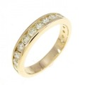 K18YG ダイヤモンド リング 0.85CT