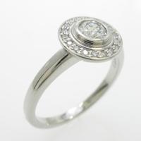 カルティエ ソリテール カルティエダムール リング 0．20ct・D・VS1・EXCELLENT