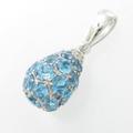 K18WG ブルートパーズネックレス20％引き