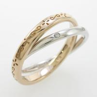 K18WG／K18PG ダイヤモンドリング30％引き