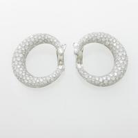 ヴァンクリーフ＆アーペル パヴェ ダイヤモンドピアス15％引き