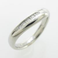 ティファニー オープンハート リング