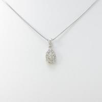 K18WG ダイヤモンドネックレス20％引き