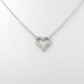 PM／PT ハート ダイヤモンドネックレス