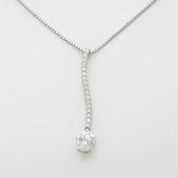 プラチナダイヤモンドネックレス 1．508ct・E・SI2・VERYGOOD