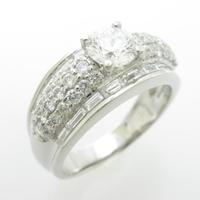 プラチナダイヤモンドリング 0．511ct・F・VS2・EXCELLENT