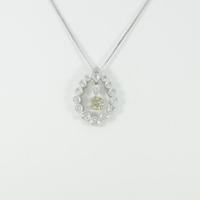 K18WG ダイヤモンドネックレス20％引き