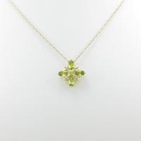 K18YG トルマリンネックレス10％引き