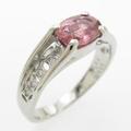 PT ピンクサファイヤリング