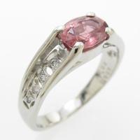 PT ピンクサファイヤリング