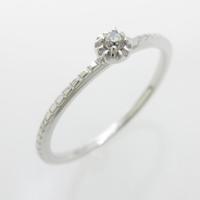 アガット ダイヤモンドリング