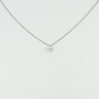 【リメイク】プラチナダイヤモンドネックレス 0．261ct・D・VS1・VERYGOOD
