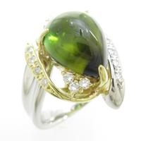 PT／K18YG トルマリンリング