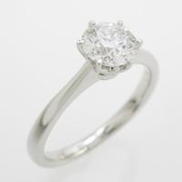 【リメイク】プラチナダイヤモンドリング 0．732ct・D・VVS2・EXT H＆C