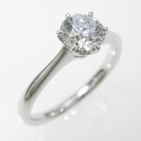【リメイク】プラチナダイヤモンドリング 0．518ct・F・SI2・EXCELLENT