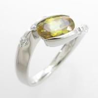 K18WG スフェーンリング