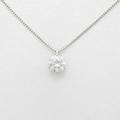 【リメイク】プラチナダイヤモンドネックレス 0．918ct・D・VS1・VERYGOOD