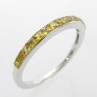 K18WG サファイヤリング15％引き