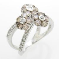 ポンテヴェキオ フラワー ダイヤモンドリング